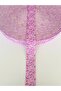 2 Meters, Width 4 Cm, Lilac Color Floral Patterned Bag Strap, Column, Belt, Multi-Purpose Ribbon - 3