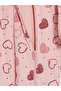 Pink Heart Patterned Baby Girl Sleeping Bag - 4