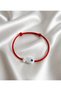 Spotted White Ceramic Fish Adjustable Bracelet - 3