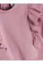 Two Mt Shop Quality Lcw Baby Pink Baby Girl Sweatshirt and Leggings 2-Piece Set - 3