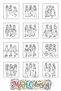 So Many Outfits Coloring Book - 21X21 cm Coloring Book / for Children and Adults / Relaxing / Hobby / Stress Relief / Enjoyable Coloring Pages - 8