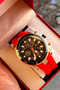 Men's wristwatch steel band 2 years warranty waterproof boxed - 2