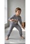 Boy's Tracksuit Set Sweatshirt Bottom Two-Thread Seasonal Casual Sports Combination 3-4-5-6-7 Years Old 1 Size Large Please Choose - 4