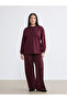 Sparkling Choices from Shining Store Women's Sweatshirt in Plus Size Zero Roba Collar with Stones - 2