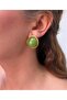 Green Bombshell Earrings