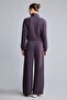 Ultra Soft Wide Leg Standard Length No-Show Modal Sports Sweatpants with Pockets H4591Ax26Au - 5