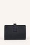 Women's Faux Leather Wallet with Buckle Detail I5814Axns - 5