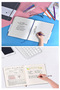 Hardcover Checkered Notebook 400 Sheets 20X28Cm 1 Piece Multi-Leaf Hard Cover Note Account Book School Office - 2