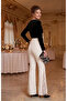 Lace Flared Leggings - 3