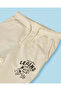 Infant Boys Cream Plain Track Pants - 2