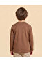 Boy Brown Truck Print Long Sleeve T Shirt - 4