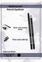 Pack of 12 Black Eye Pencils - 7