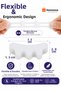Toe Separator Silicone Gel Hallux Valgus Corrector Toe Protector Apparatus Nail Polish Drying Shape Corrector Medical Silicone Apparatus - 3