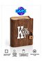 Wooden Locked Book Savings Box 16cm X 13cm - 2