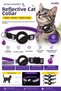 Reflective Airtag Cat Collar - Safety Buckle Collar with Bell