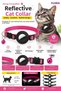Reflective Airtag Cat Collar - Safety Buckle Collar with Bell