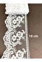 Tulle Guipure / 9 Meters / White Color / No. 7 - 3