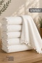 Eliz |   6 Pieces 30X50Cm Laced Kitchen Towel Set |   Dowry Lace Detailed Towel |   Hand Towel |   Kitchen Towel |   Towel |   Hand and Face Towel - 4