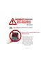 5 Pieces - 50 X 70 mm White Laminated Thermal Label 110 Pieces White - Compatible with Phomemo m Series Models. - 4