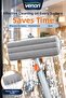 Orange Pro Clean 🍊   Replacement Bez with Gift | |   1.50 m Length Telescopic Handle with Microfiber Tip Glass and Floor Cleaning Mop Latch Mop Machine Washable Mop Household Cleaning Long Handle Glass Cleaning - 3