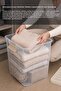 30Lt Lockable Lid Storage Box - Deep Elora Multi-Purpose Organizer Box Beige - 4