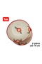 Kase Sunum Makarna & Salad Diet Round 19 cm 2 Pieces Gül Model - 3