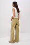 Haki DÖKÜMLÜ Normal Bel %100 Pamuk Wide Leg Jeans TWOSS26JE00135 - 4