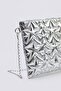 Gümüş Kadın Yıldızlı Clutch TAKSS26PY00016 - 3
