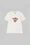 Ecru Plain Knitted Girl's T-Shirt Tkdss26Ts00079 - 5