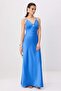 Mavi Slip Maxi Abiye & Mezuniyet Elbisesi TPRSS26AE00083
