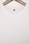 Red - White Oversize/Relaxed Fit 100% Cotton T-Shirt Tmnss24Ts00038 - 8