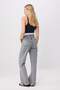Siyah Bel Detaylı Ekstra Yüksek Bel Wide Leg Jeans TWOSS26JE00363 - 4