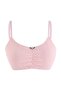 Sarı-Pembe 2'li %100 Pamuklu Pointel Kapsız Bralette Örme Sütyen THMAW27SU00001 - 12
