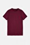 Gri-Lacivert-Taş-Bordo-Haki 5'li Paket Regular Fit Basic %100 Pamuklu T-ShirtTMNSS24TS00082 - 10