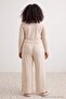 Taş Wide Leg Viskon Örme Pijama Takımı TBBAW27AI00016 - 4