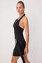 Black Degaje Collar Short/Mini Accessory Detailed Bodycone/Fitted Knitted Dress Twoss26El01237 - 2