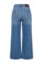 Premium Koyu Mavi %100 Pamuk Yüksek Bel Ekstra Wide Leg Jeans TWOAW27JE00074 - 9