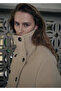 Wool Blend Funnel Collar Coat - 6