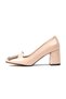 Nude Color Women's Heeled Shoes - 7