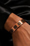 Men's Copper Bracelet - Armor Protection Prayer Copper Men's Bracelet Metal Box Zeolite Sand - 5