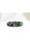 Moss Agate Bracelet - Premium Special Cut Natural Stone - 7