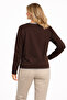 Women's Patterned Combed Cotton Blouse for Middle Ages and Above 30577 - 7