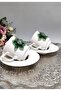 Kirli nova® emerald flower 2-piece porcelain cup set - 4