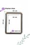 40X35 cm Combination Punch and Needle/Wire Wooden Hoop Suitable for All Embroidery Types (Case Gift) - 2