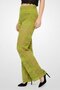 Women Regular Fit Eyelet Palazzo Pants, Green - 4