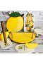 Lemon Wooden Charger - American Service - Under Dish - 4