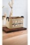 Set of 2 Jute, Inner Cabinet Laundry Children's Room Toy Organizer Folding, Storage Basket Organizer - 3