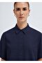 M1211613 Women's Shirt Dark Blue - 5