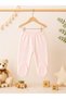 Minimiss Baby 3-Pack 100% Cotton Newborn Baby Diaper Set with Booties – Powder, Yellow, Light Pink - 5