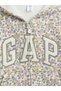 Gap baby girl mixed print fleece-lined zip-up jacket, 6 months - 5 years, mix - 2